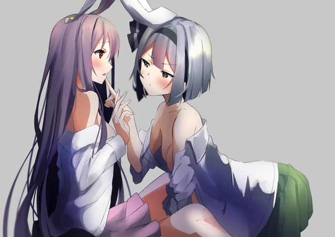 #東方project
妖夢×鈴仙 