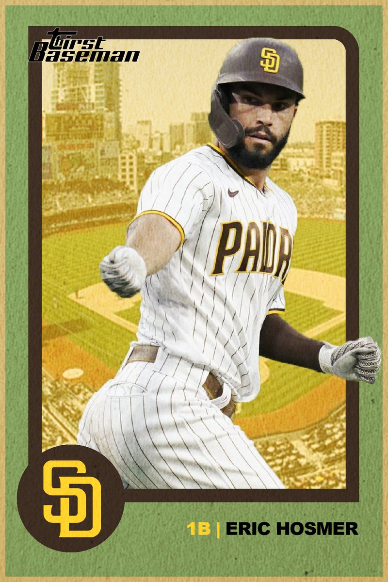 Today's #ThirstBaseman is #Padres Infielder Eric Hosmer!