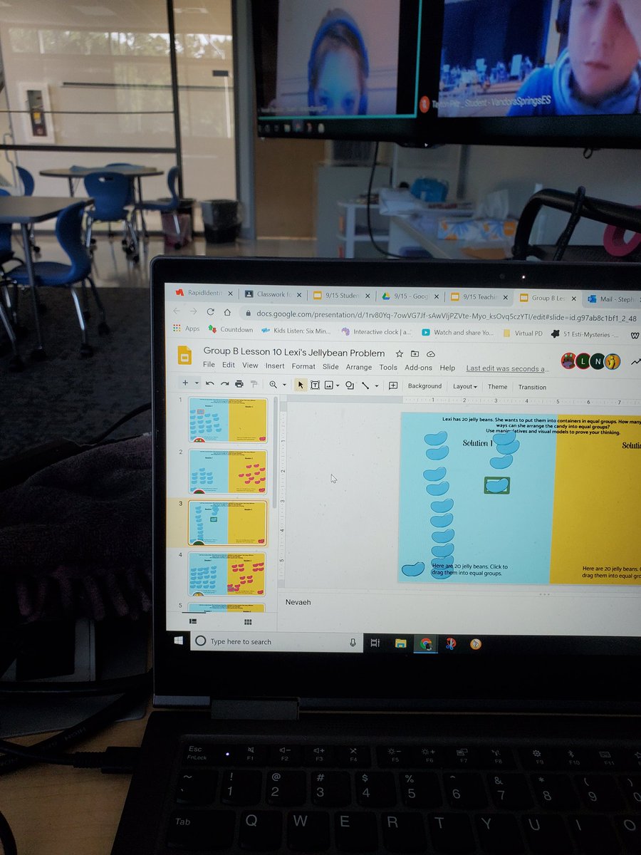 Success times 2!!! Kiddos are rockin' these arrays &amp; equal groups! #EagleStrong #MissionPossible <a href="/vseeagles/">Vandora Springs Elementary School</a> #MathInThird