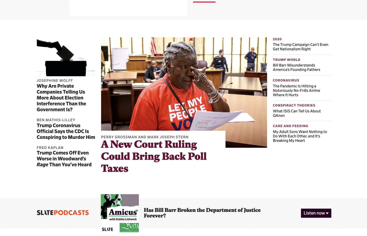 RevJacquiLewis's tweet photo. Yesterday, a whistleblower reported mass sterilization of women in ICE detention centers. This morning? Not a single story above the fold on any site I can find.

How numb have we become that concentration camps and genocide barely make the news? https://t.co/pXK1pJouPk