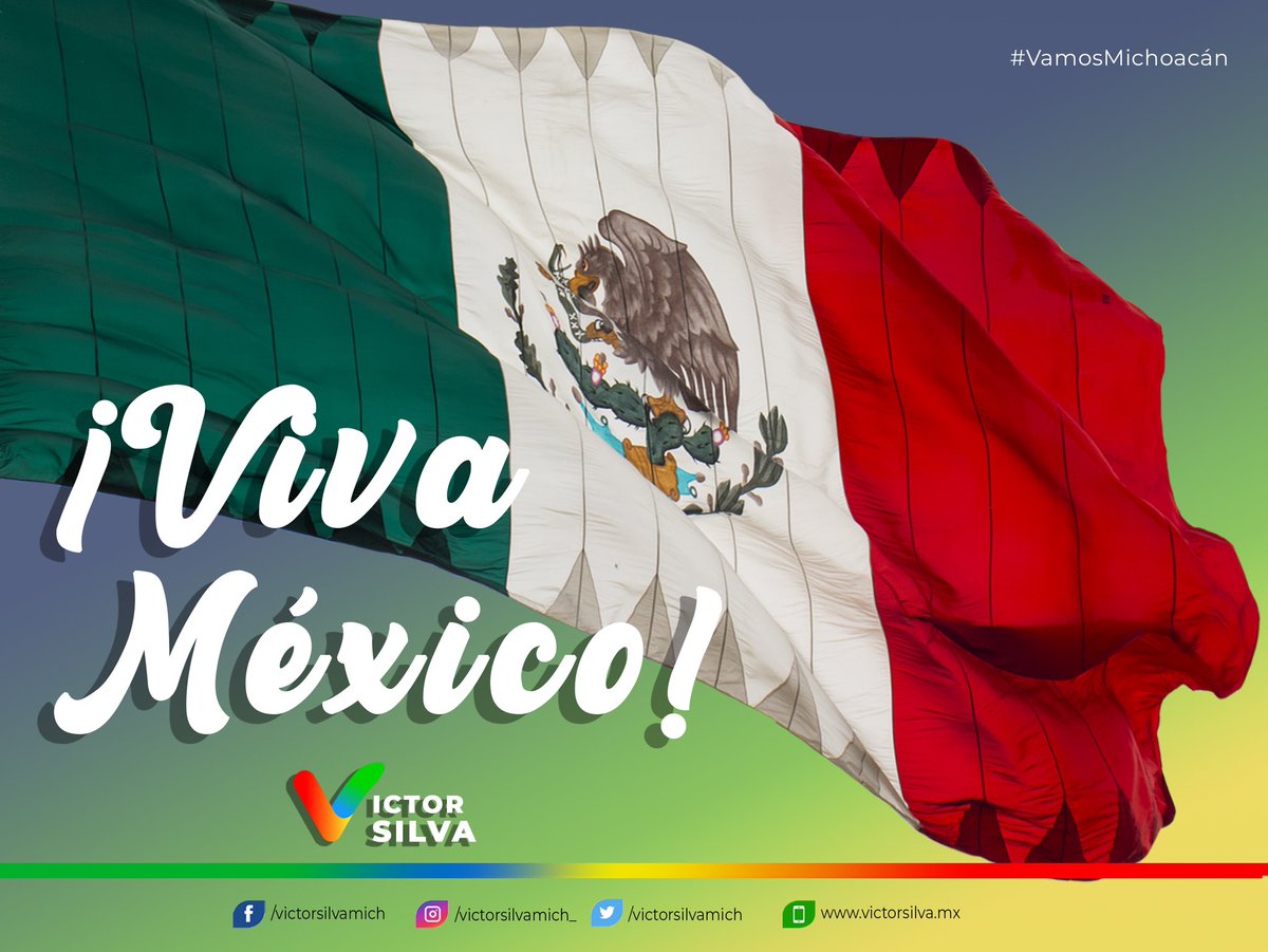 VictorSilvaMich's tweet photo. Esta noche los mexicanos conmemoramos el #GritoDeIndependencia. 
Este año, derivado de la pandemia del COVID-19, celebraremos el grito desde nuestros hogares, recordando a los héroes que nos dieron patria y gritando con mucho orgullo.
¡VIVA MÉXICO Y VIVA MICHOACÁN! 🇲🇽 https://t.co/C9jrkvZowU