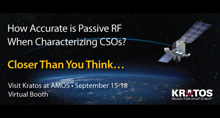 KratosDefense's tweet image. This year&apos;s virtual @amoscon begins today! Visit the Kratos virtual booth for a demo and learn how RF data can help improve your Space Domain Awareness. amostech.com #AMOS2020
