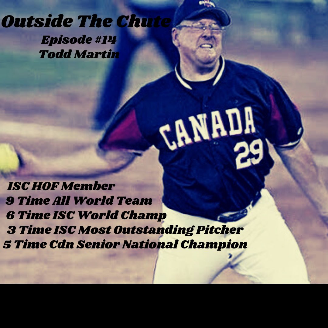 Outside The Chute (@outsidethechute) on Twitter photo Tune in next Monday as our next guest will be <a href="/ISCFastpitch/">ISCFastpitch</a> Hall of Famer, Todd Martin. Todd’s memory of the game is unbelievable so you’ll definitely want to check this episode out and hear all the great stories. <a href="/tmartin29/">Todd Martin</a> Tune in next Monday as our next guest will be <a href="/ISCFastpitch/">ISCFastpitch</a> Hall of Famer, Todd Martin. Todd’s memory of the game is unbelievable so you’ll definitely want to check this episode out and hear all the great stories. <a href="/tmartin29/">Todd Martin</a>