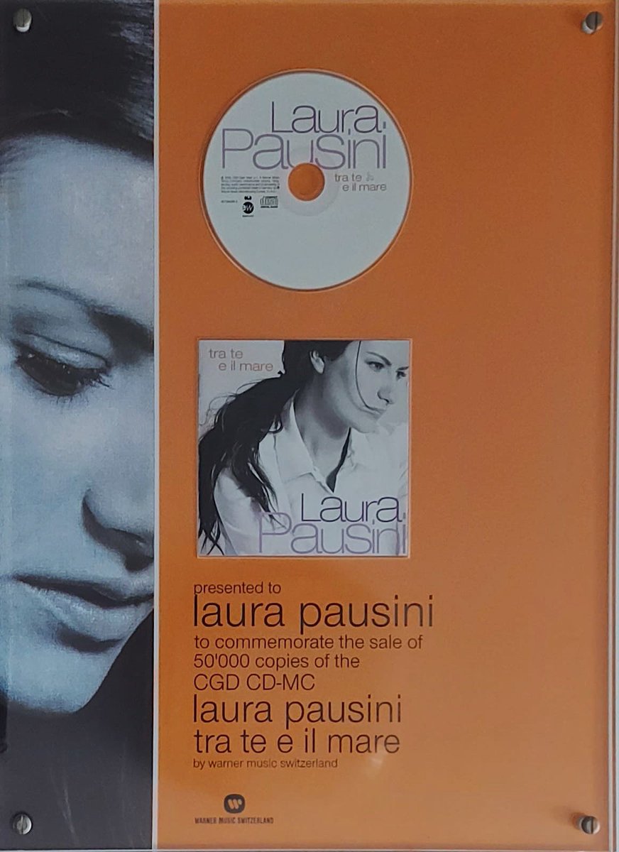 Laura4uOfficial's tweet photo. Queste sono solo alcune delle certificazioni da tutto il mondo dell’album #TraTeEIlMare, che oggi compie 20 anni. Sono tutte qui, nella sede del nostro fan club a Solarolo. Oggi riascoltatelo tutto e diteci qual è la vostra canzone preferita del disco! 
#TraTeEIlMare20 https://t.co/BmIS30g9AK