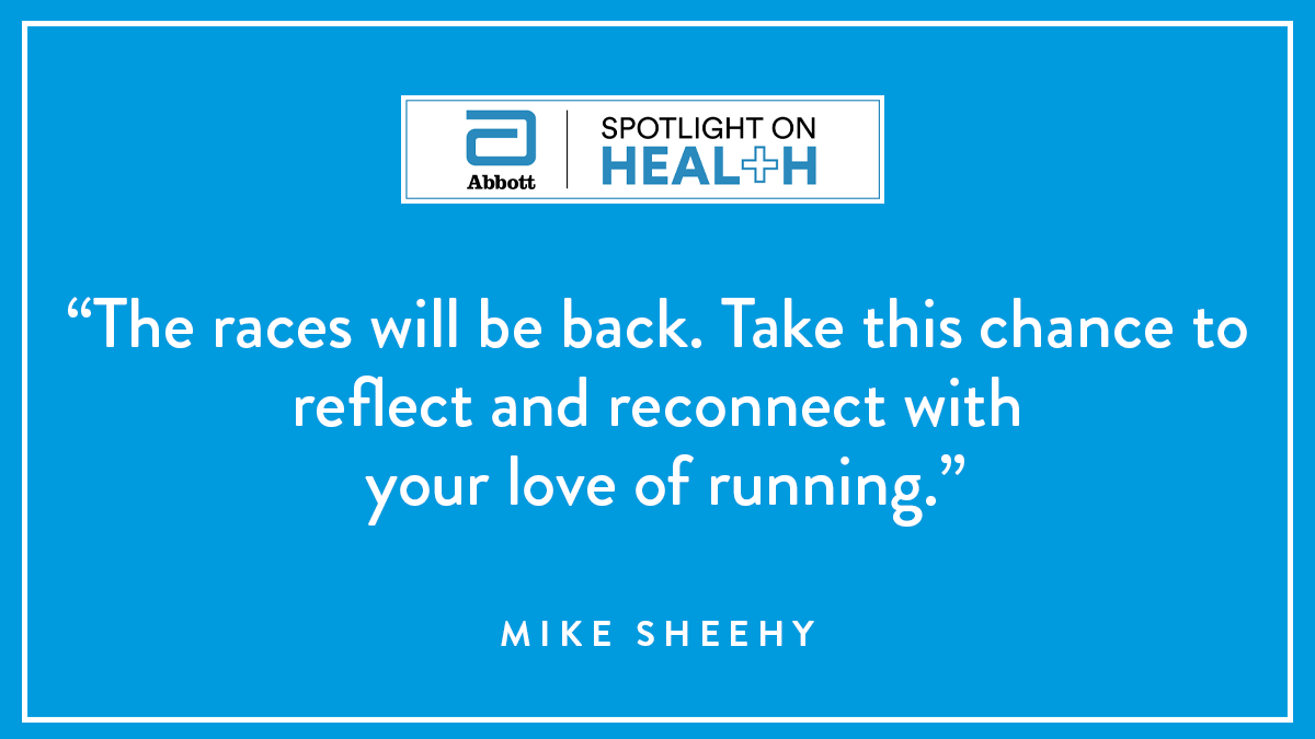 More runners are facing cancelled races than ever before. @AbbottGlobal’s Mike Sheehy (@mikeultra408) shares how to keep looking, and racing, forward. #AbbottSOH 👉 abbo.tt/2FXZUrq