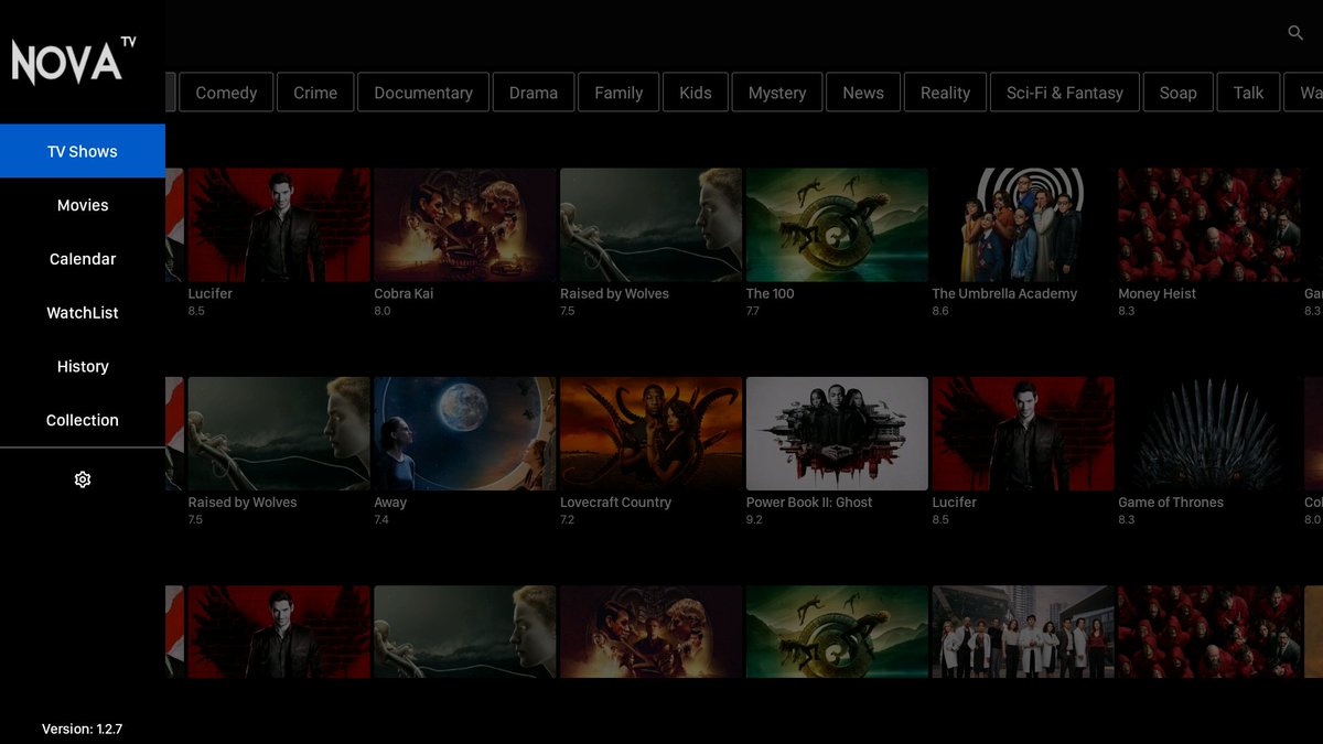 hometeq_ca's tweet image. #NovaTV released version 1.2.7 on Sep 5 (novatv.app) . Tested it successfully on our #A95X F3 and #Tanix #TX3 #Android 9.0 #TVBOX. Lots of quality links for movies and TV shows. A great #streaming app for #cordcutters. Details at hometeq.ca/novatv/.