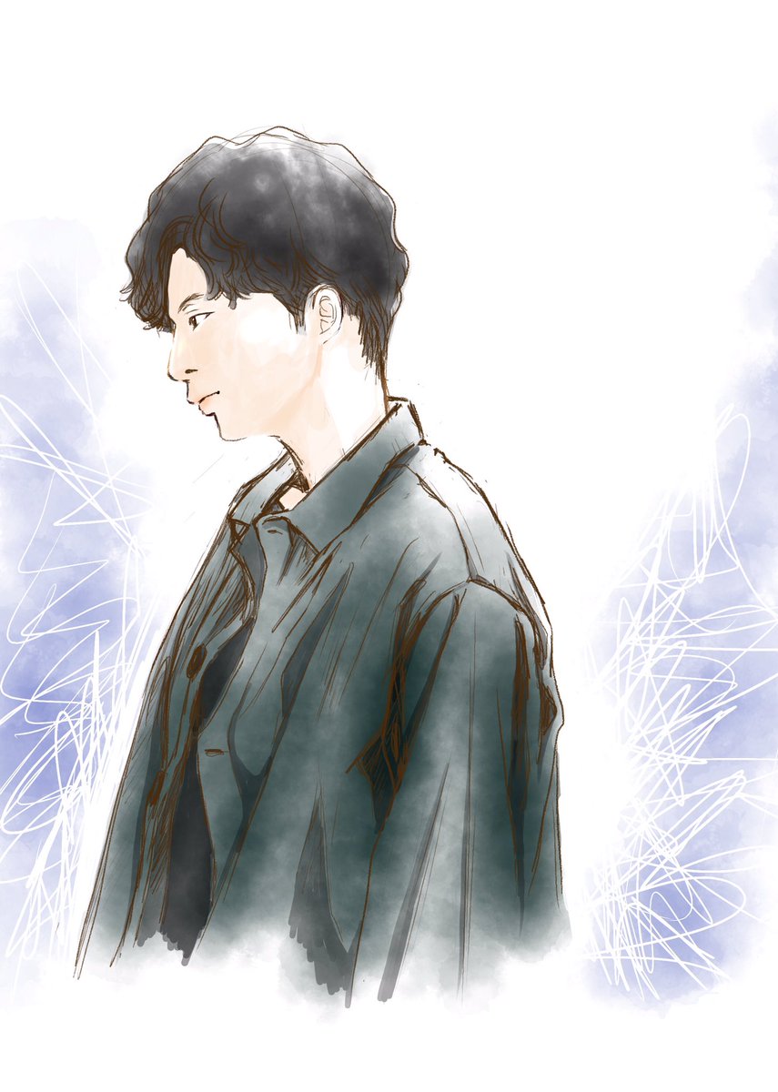 #引用RTで絵をあげて5人指名してバトンでお気に入りの絵を載せる
まさか投げられるとは思わず…
でもありがとうね、マコトさん☺️
せっかくなので途中でほったらかしだった志摩ちゃん仕上げてみました☺️
そして私もアンカーで…繋げられなくてごめんね? https://t.co/VwsD5MHc3q