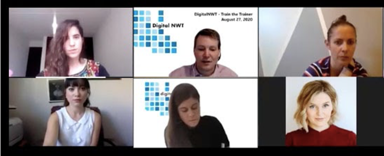 RobMcMn's tweet photo. Learn how the @DigitalNWT team met online with @AuroraCollegeNT Adult Educators to plan our shift to distance education (USBs, print & phone) to deliver digital literacy courses in rural NWT communities. This is due to COVID-19 & the #NWTDigitalDivide https://t.co/ZOhVaeLsI4 https://t.co/QfSstq7YDU