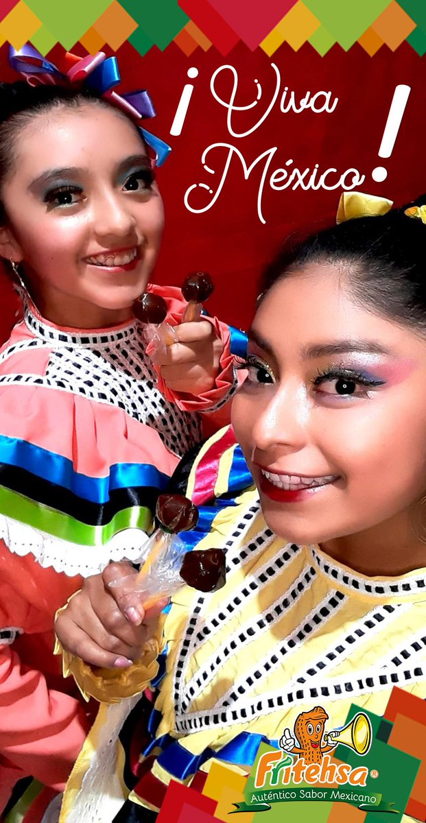 FritehsaTh's tweet photo. Excelente martes 15 de septiembre.
Hoy y todos los días ¡Viva México!🗣🇲🇽👌
Celebra disfrutando de nuestro gran sabor en botanas y dulces. 🤤😋 https://t.co/pePwVPInQ4