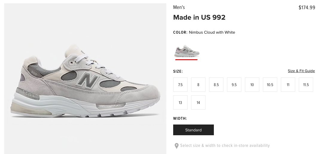 new balance 992 nimbus