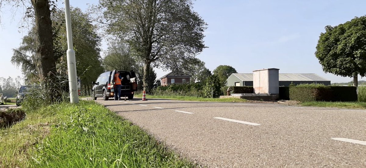 Vandaag is collega Richard naar buiten geweest om op verschillende locaties de riolering te inspecteren. Dit om een riool renovatie werk voor te bereiden.