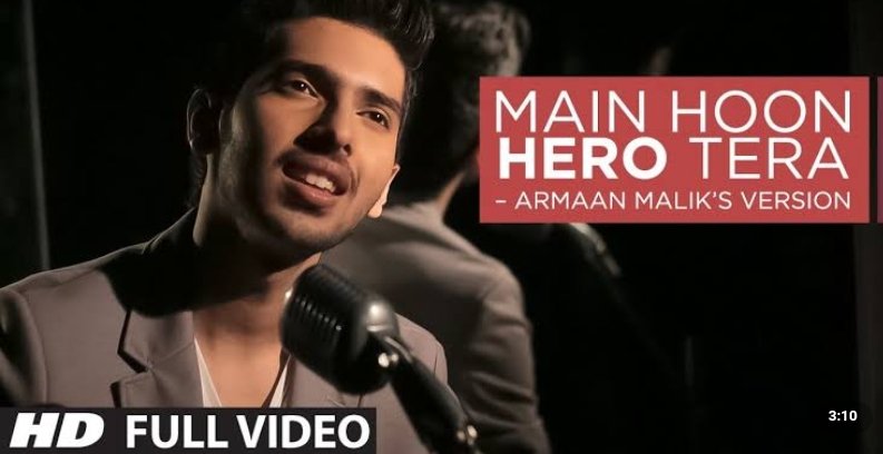 ArmaanianArmy's tweet photo. It's been 5 years of this amazing song. Sung by Armaan in his impeccable voice. Time didn't walk, it did fly and that's why we are celebrating five years of Main Hoon Hero Tera today.

#5YearsOfMainHoonHeroTera https://t.co/0YovDh89Ly