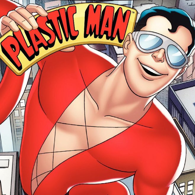  @rejectedjokes as Plastic Man; a thread for his birthday( @DCComics cast him now please and thank you)