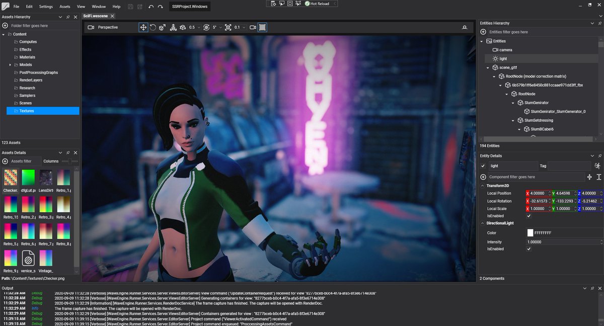 jorge_magic's tweet image. In the last 2 months, I have been working with @jcant0n and @danielcaceresm on the new advanced post-processing effects and the new graph editor for #WaveEngine 3.0. And it is already starting to bear fruit :) #gamedev