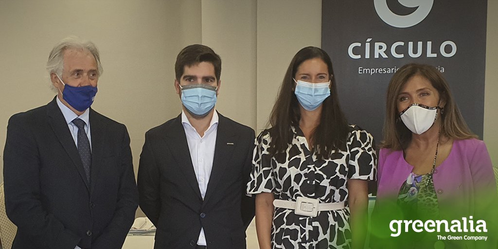 Greenalia_es's tweet photo. Hoy hemos estado en el Círculo de Empresarios de Galicia (@circulogalicia) para analizar la nueva revolución industrial y la transición energética. Las renovables deben ser una de las principales palancas para lograr el cambio. #TheGreenCompany #GreenRevival https://t.co/OhmKn0lQkJ
