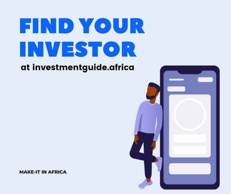 📣Exciting news for entrepreneurs in #Africa 🌍: Check out the investmentguide.africa, brought to you by our colleagues from @Make_IT_Africa. Browse the unique pan-African investor database and get info on country-specific investment scenes 💳💰. Find your investor now!