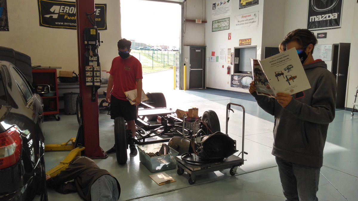First year students have completed multiple courses on <a href="/SP2Training/">S/P2</a> including the new <a href="/LiftInstitute/">Automotive Lift Institute (ALI)</a> course! Now let's put those skills to work!