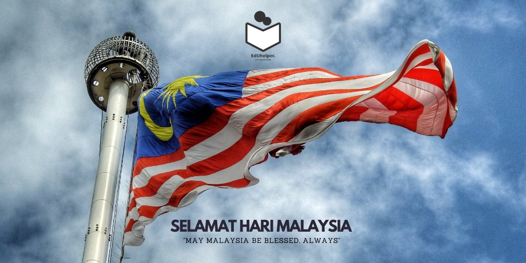eduhelpermy's tweet photo. Happy Malaysia Day! May we all be blessed.

#eduhelpermalaysia #mynimalist #randommy #eduhelper #MalaysiaDay #HariMalaysia2020 #Malaysia #SelamatHariMalaysia #happymalaysiaday https://t.co/SZb2eW4ny7