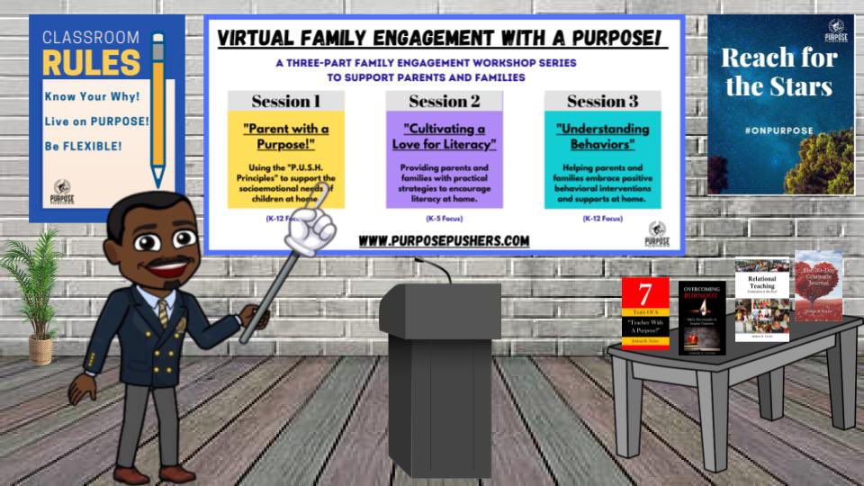 purposepushers's tweet photo. Three-Part Family Engagement Series!
Session 1 - "Parent with a Purpose"
Session 2 - "Cultivating a Love for Literacy"
Session 3 - "Understanding Behaviors" (PBIS Focus)
#TransformtheCommunity #BuildPartnerships https://t.co/MmAEw9OolI