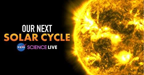 NASASolarSystem's tweet photo. Today we'll be live with @NOAA scientists to discuss the solar cycle ☀️ https://t.co/VI7OB2E1BK
☎️ 1pm ET: Teleconference https://t.co/d6szYZl7pB
📺 3pm ET: #NASAScience Live (use #askNASA for ?s) https://t.co/y435tWw1vs
❓4pm ET: Ask Us Anything https://t.co/DPDYSkOFCS https://t.co/toNWBiUjJ5