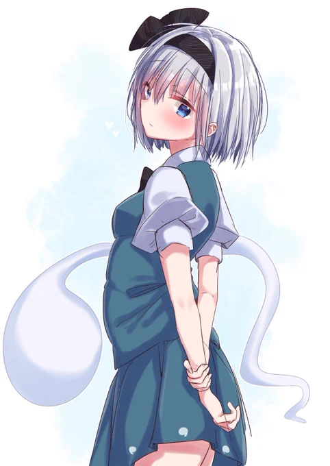 #深夜の真剣お絵描き60分一本勝負
妖夢ちゃ 