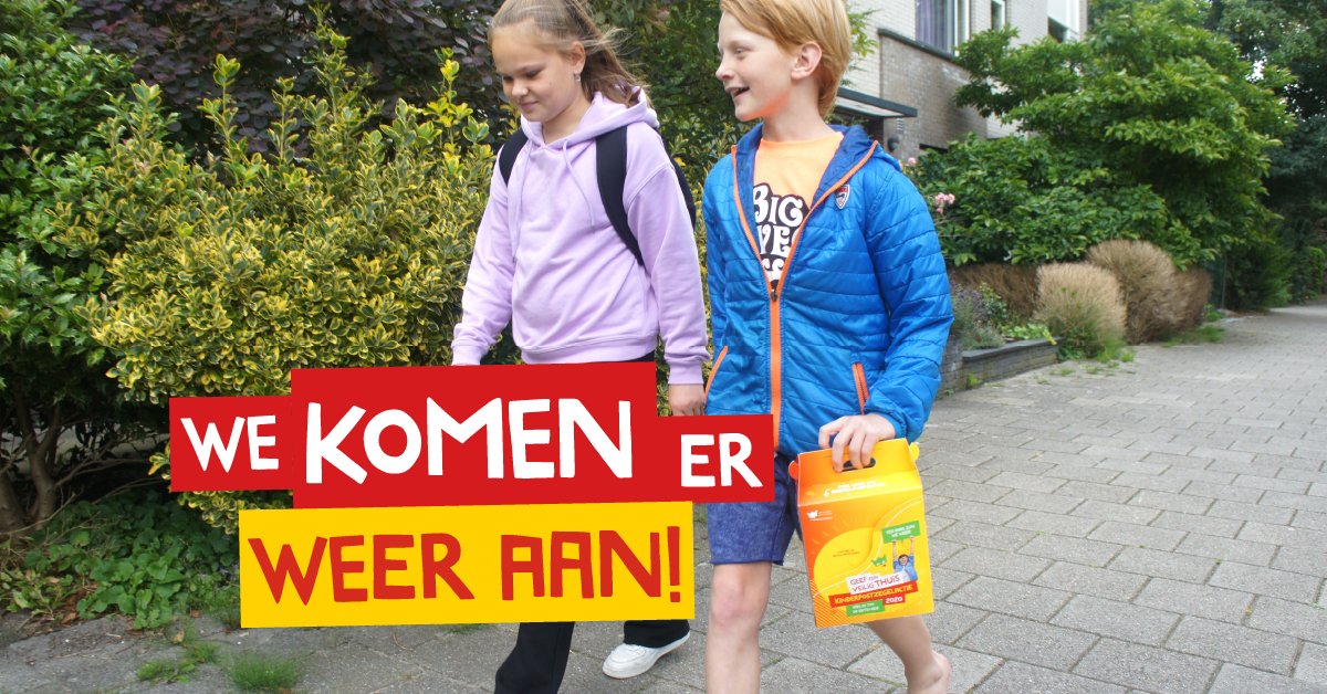 kinderpost's tweet photo. Volgende week begint de #Kinderpostzegelactie!

Dan gaan ruim 140.000 kinderen langs de deuren om kinderpostzegels te verkopen. Uiteraard op gepaste afstand.

De kinderen gaan dit jaar op pad met een speciaal ontworpen verkoopbox: https://t.co/DndpeWxk2P https://t.co/irlEt2X2oH