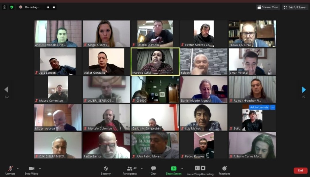 En el día de ayer tuvimos el agrado de participar de la reunión de la intersindical portuaria . manifestamos todo nuestro apoyo hacia los compañeros  para llevar adelante los reclamos pertinentes defendiendo las fuentes laborales. demostrando la verdadera unidad sindical  .