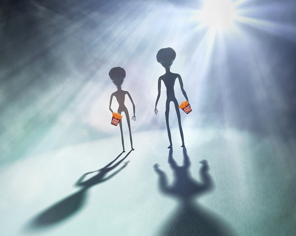 themindofreyrey's tweet photo. @CheckersRallys I’m pretty sure your right. #CheckersFries = #Aliens https://t.co/Wt8zkzewSe