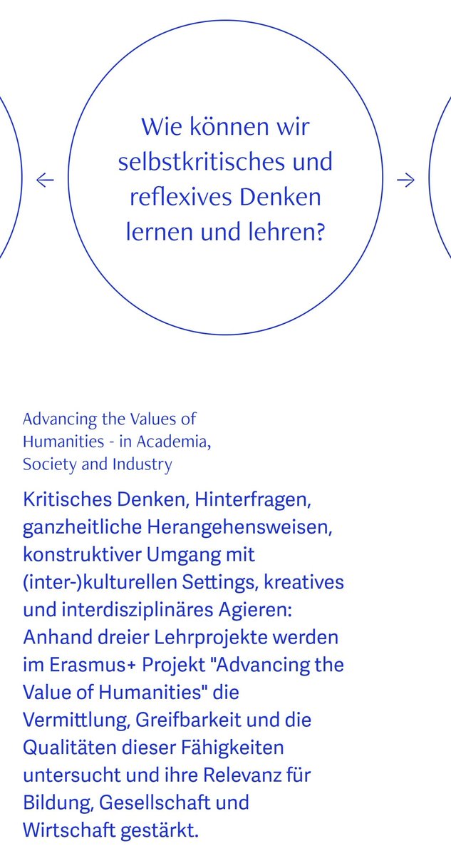 KM_HCU's tweet photo. Wie können wir selbstkritisches und reflexives Denken lernen und lehren? Was kann die Bildung leisten, um die Gesellschaft von der Logik der Machtausweitung und des Wettbewerbs zu emanzipieren? Unsere ADVANCING THE VALUES OF HUMANITIES Website ist online! https://t.co/JvWob3jGtj https://t.co/WC5v6nfrHz