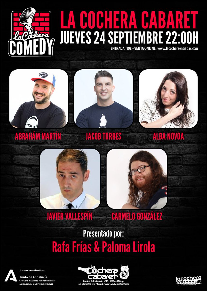 PRÓXIMO 24 SEPTIEMBRE

lacocheraentradas.com