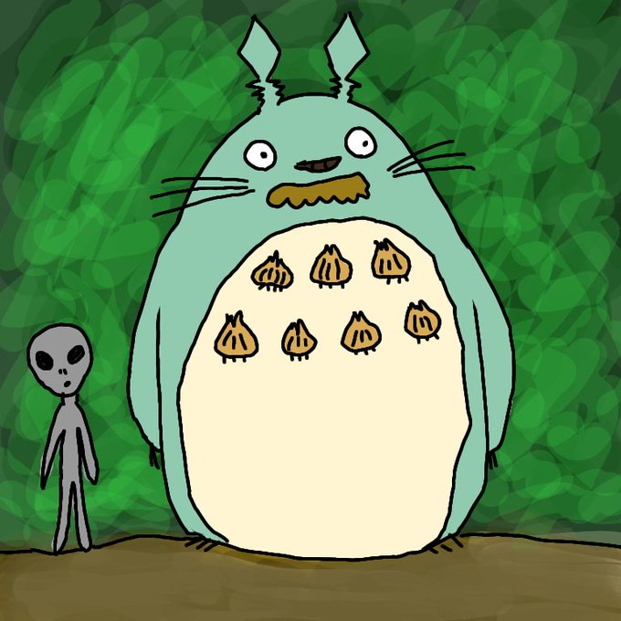 トトロのtwitterイラスト検索結果 古い順