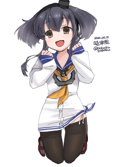 耳みたいな可愛い髪型☺️
#艦これ版深夜の真剣お絵描き60分一本勝負
#艦これ版真剣お絵描き60分一本勝負_20200915 