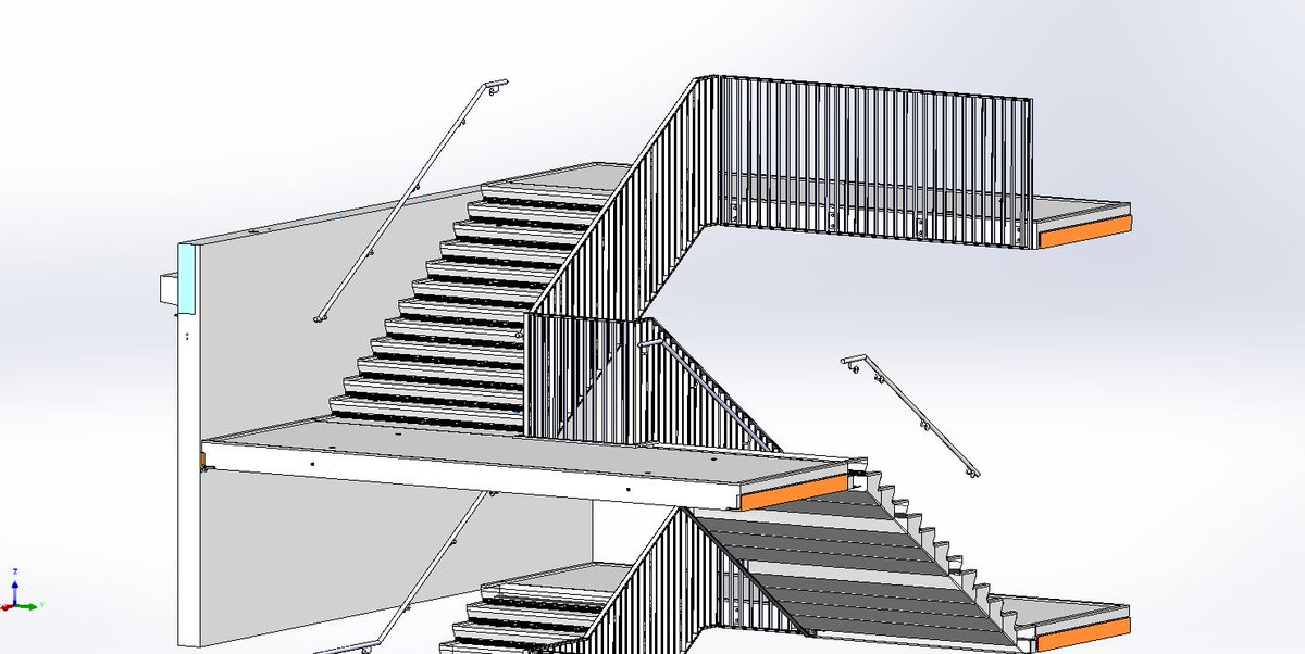 HetraGSS's tweet photo. Het Hermann Wesselink College te Amstelveen nadert de oplevering. Op dit project hebben wij de diverse trappenhuizen voorzien van leuningwerk. Ook dit project
hebben wij gemodelleerd met Solidworks en aangeboden in het ifc formaat. https://t.co/WYO1yrTnnI