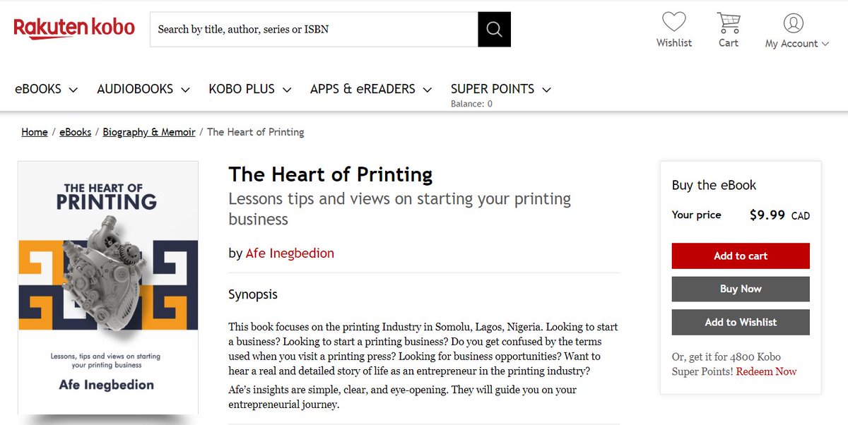 My book is finally out! It is available on Kobo. Kindly support me by sharing my posts on it and buying a copy. kobo.com/ca/en/ebook/th…