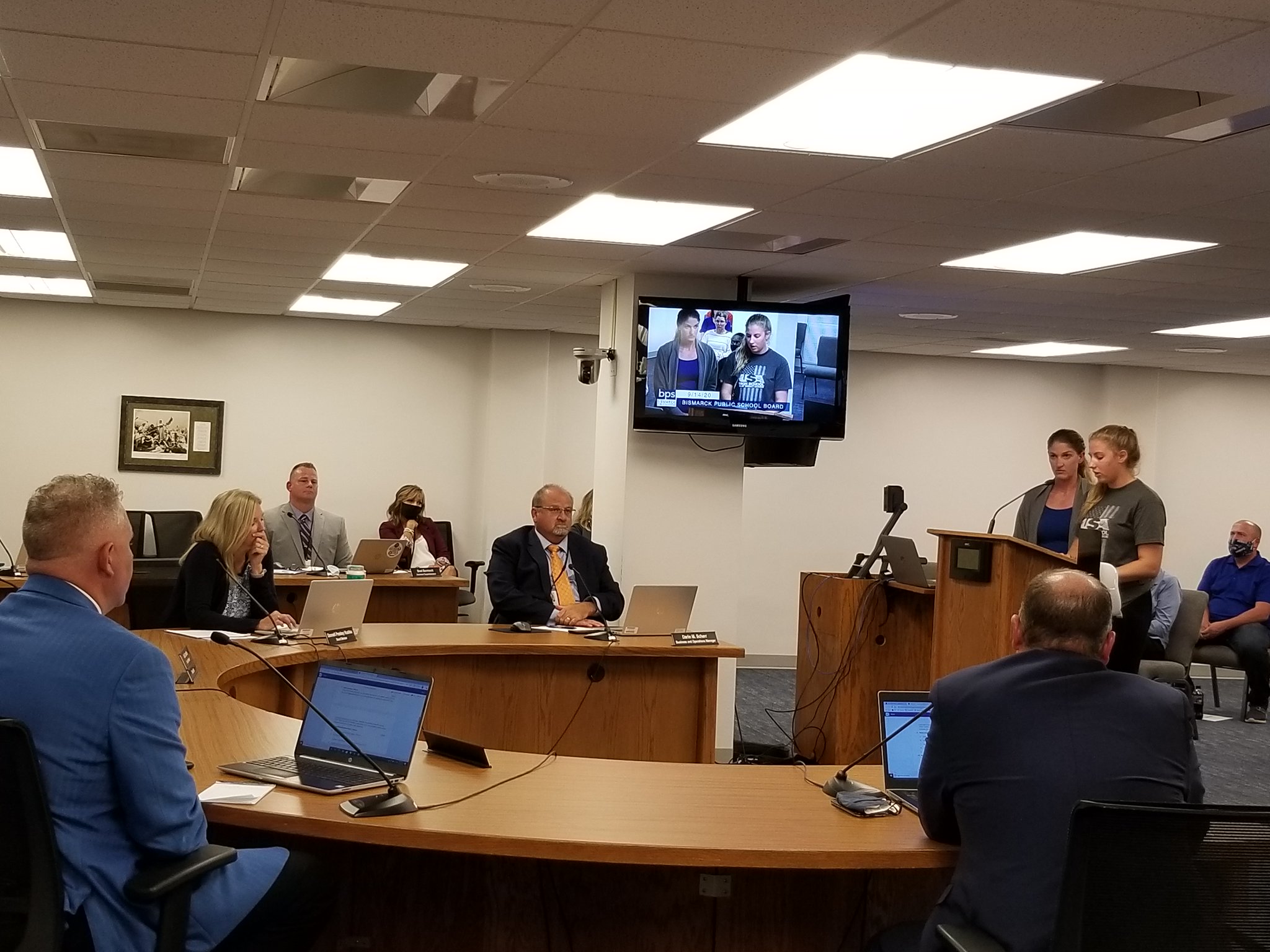 Bismarck Public Schools on Twitter "About 40 people came to the