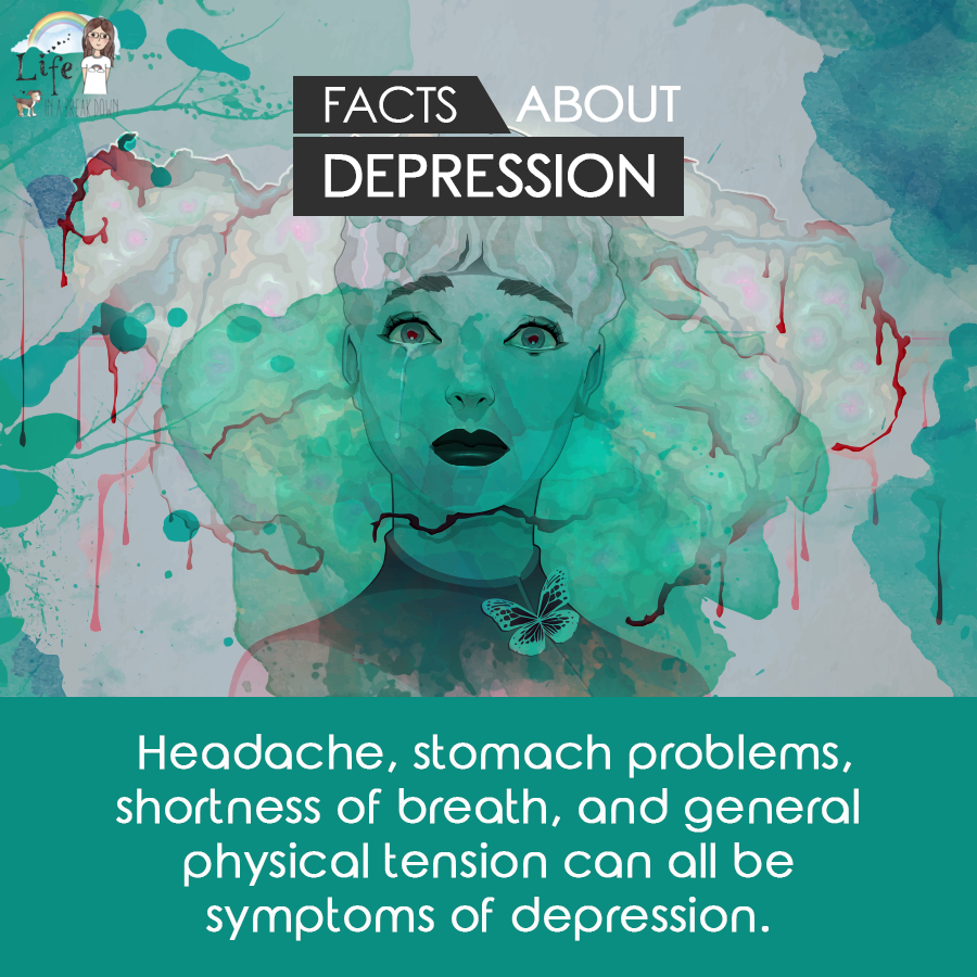 Life_BreakDown's tweet image. #depressionfacts 

Headaches,  stomach problems, shortness of breath, and general physical tension can all be symptoms of depression.