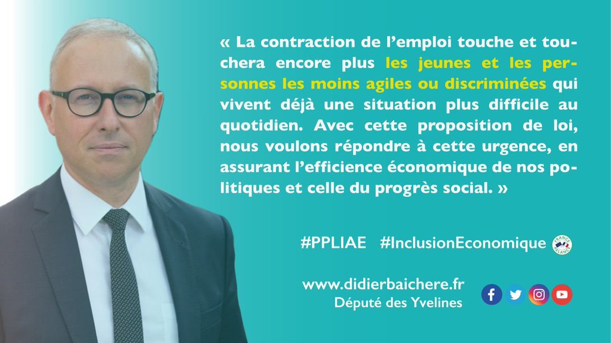 dbaichere's tweet photo. #directAN nous commençons aujourd’hui l’examen de la PPL pour un renforcement de l’insertion par l’activité économique >> 17h30 @AssembleeNat #PPLiae #inclusionÉconomique https://t.co/2P6xd9AXrP