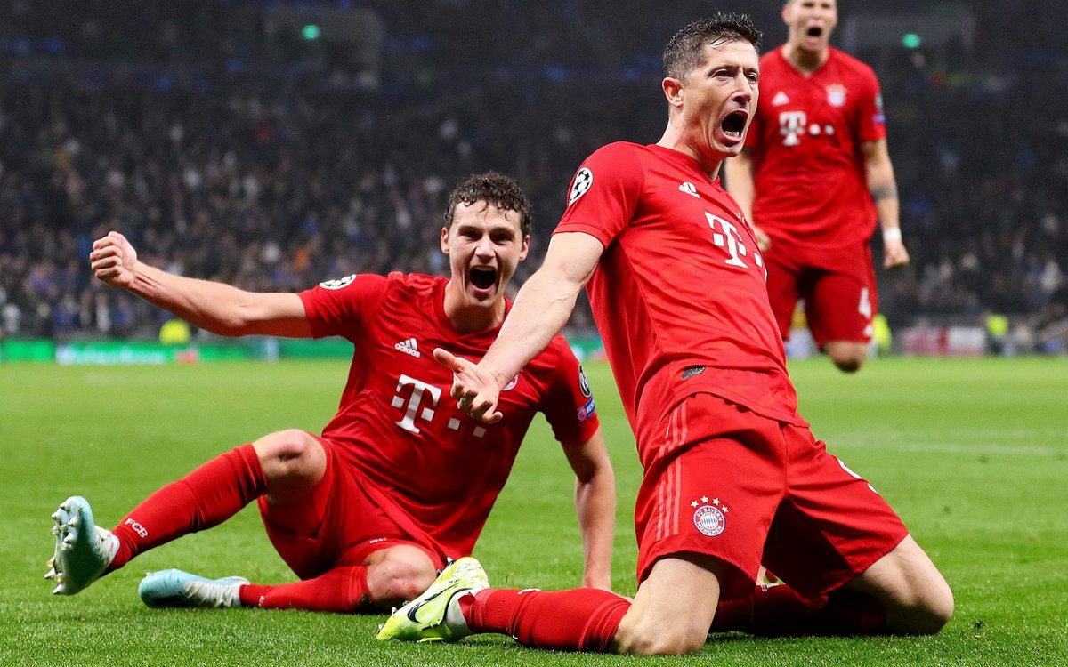8. Lewandowski's 2-1 against Tottenham awayThis goal was very important for the rest of the game because Lewandowski's goal brought Bayern the lead just before half time. Lewandowski showed once more how important he is!And that flick over Vertonghen to create the chance 