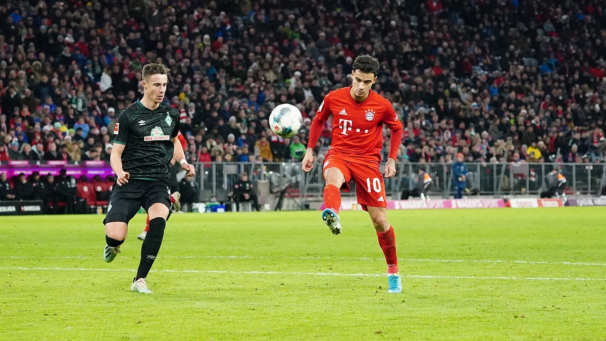 10. Coutinho's 3-1 against Bremen at homeIt isn't one of the most important goals of the season but definitely one of the most beautiful goals of the season.Coutinho's flick over the goalkeeper was just wonderful!