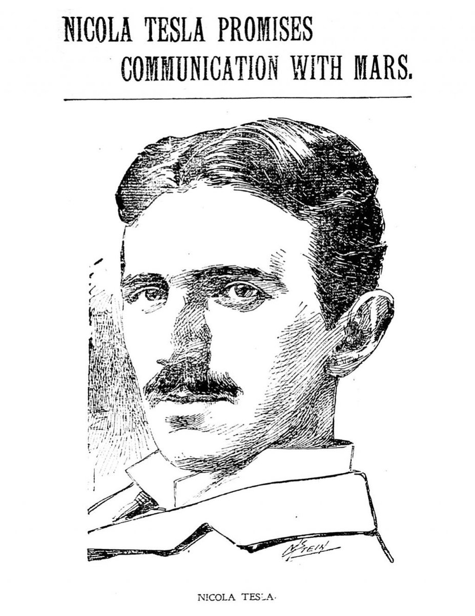 As his work progressed this opinion only deepened, and despite detractors, Mars became Tesla's most discussed planet. He believed that communication could easily occur between Earth and Mars.