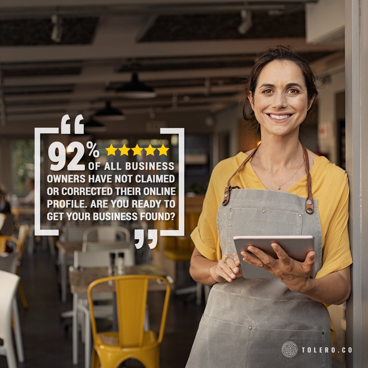 TOLEROmarketing's tweet photo. #SmallBusiness owners get your business found! Get listed on 100+ Search Engines, #GoogleLocalSearch, maps, mobile devices & more. #IncreaseSales. Drive local traffic. Boost brand awareness. Get more clients today! - https://t.co/owLZ8OE9hi https://t.co/BEXAFZOKjz
