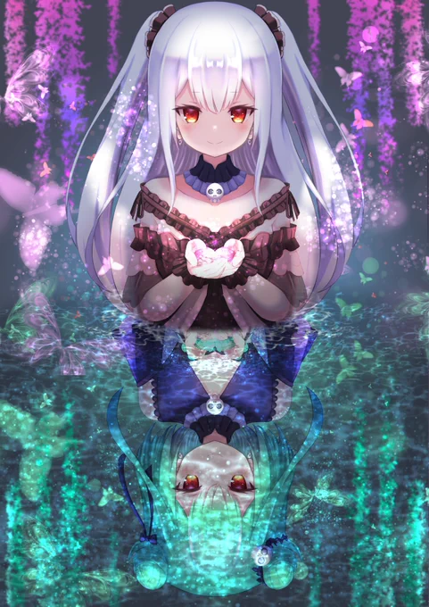 潤羽るしあ
#絵クロマンサー 
#ホロライブ 