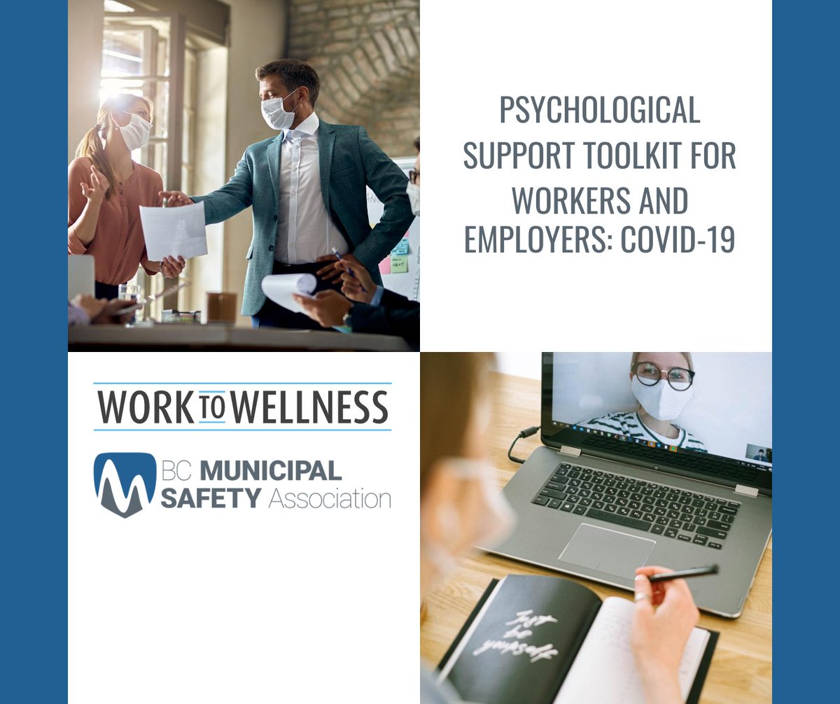 LGMABC's tweet photo. Around the world, the COVID-19 pandemic has led to radically different life and work experiences and challenges that many of us could not imagine. Check out The Psychological Support Toolkit for Workers and Employers: COVID-19 https://t.co/nLwgdz0u7H
#BCMSA #WorktoWellness https://t.co/ViG5LmZTLa