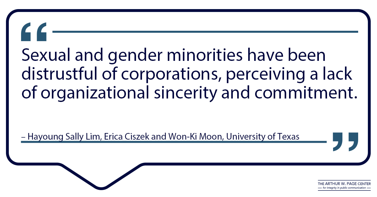 #COMMResearch in Progress: #LGBTQ+ brand activism 2020 - Listening to historically marginalized stakeholders

Blog: bellisario.psu.edu/page-center/ar…
