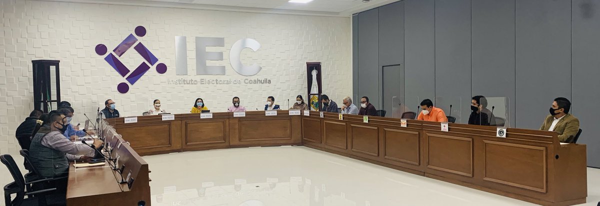 IECoahuila's tweet photo. Sigue la transmisión en vivo de la Sesión Extraordinaria del Consejo General del @IECoahuila en la siguiente liga: https://t.co/D399yPUmlk #Coahuila #18DeOctubre #SeguroVotamos https://t.co/WyELXctyTL