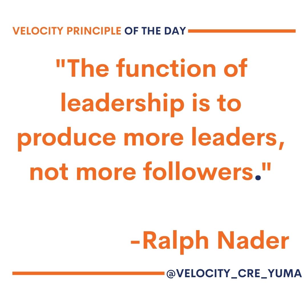 The best leader replicates more leaders.
•
#YumaCRE #TershCRE #Fortitude #Faith #Hope #Charity #yumasbestrealestate #yumabusinessowners #yumabusiness #yuma #SVNVelocity #JerryLococo #CommercialRealEstate #RealEstateInvesting #yumaarizona #followforfollowback #youloveyuma #yuma