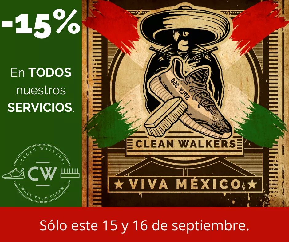 CleanWalkersHmo's tweet photo. 📣 ATENCIÓN WALKERS 📣

Sólo este 🇲🇽15 y 16 🇲🇽de septiembre damos el grito con un 15% de descuento en TODOS nuestros SERVICIOS.

Pasos para activar la promoción:
✨ Etiqueta a un amigo en los comentarios.
✨ Comparte el POST en modo público.
captura de pantalla al 6623298776 🤳 https://t.co/6neJrsF69J