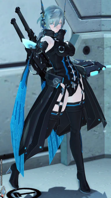 #メンテの日なのでssを貼る
ラスターコーデ考えてたけどやっぱデフォルトコーデが一番いい・・・
いい感じに合いそうな青と黒のガンスラ何かないかな 