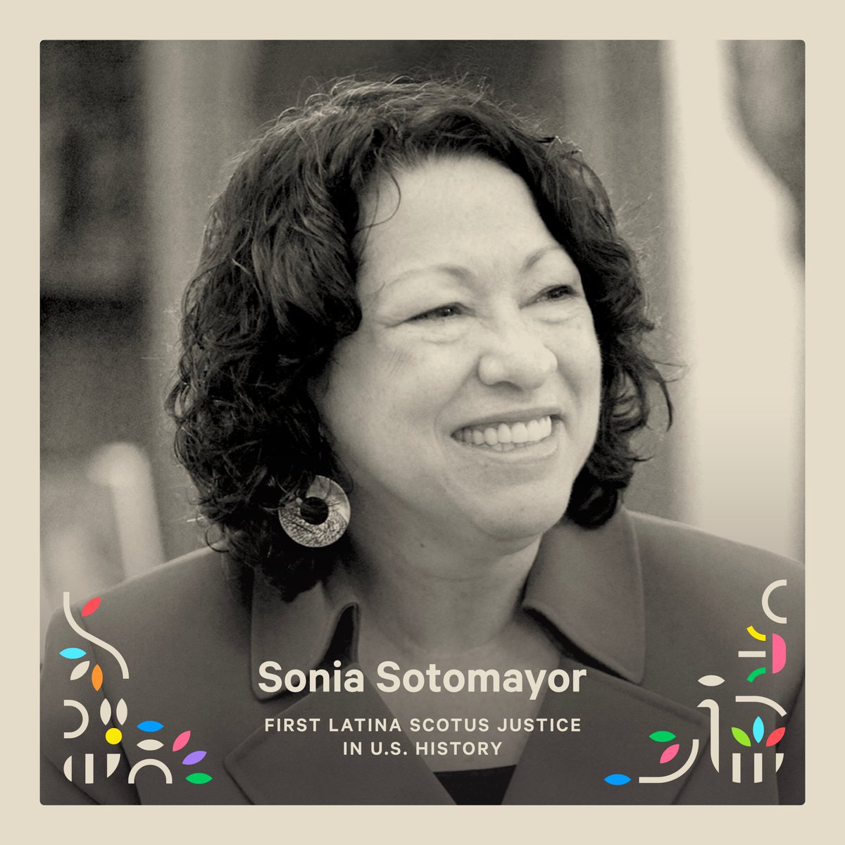 Sonia Sotomayor is the first Latinx Supreme Court justice in U.S. history, having served since 2009. The daughter of Puerto Rican-born Americans, Sotomayor spent the bulk of her childhood being raised by a single mom in the Bronx, NY.