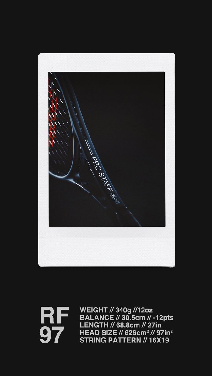 WilsonTennis's tweet photo. Check. Your. Specs.
Pro Staff v13

[A Thread] https://t.co/eMgcW8D1HS